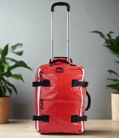 Hideo Wakamatsu Tarpaulin Carry-On Red