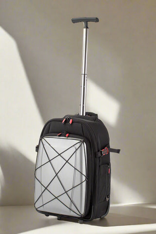 Hideo Wakamatsu Hybrid Carry-On Silver